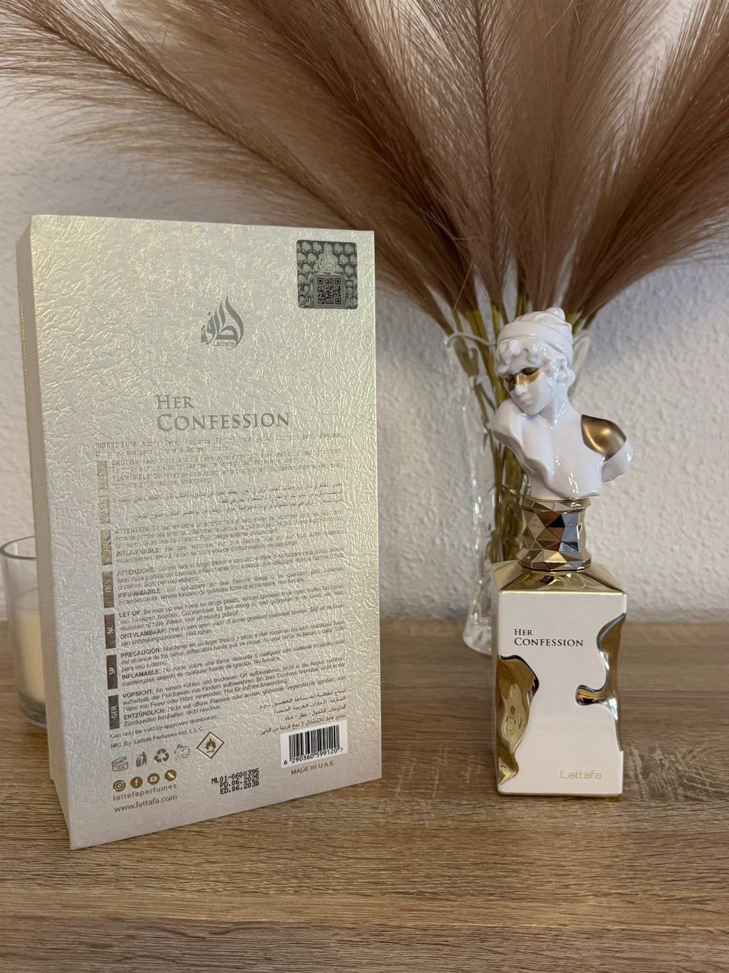 Her Confession – Lattafa (Mujer)  Eau de Parfum – 100 ml