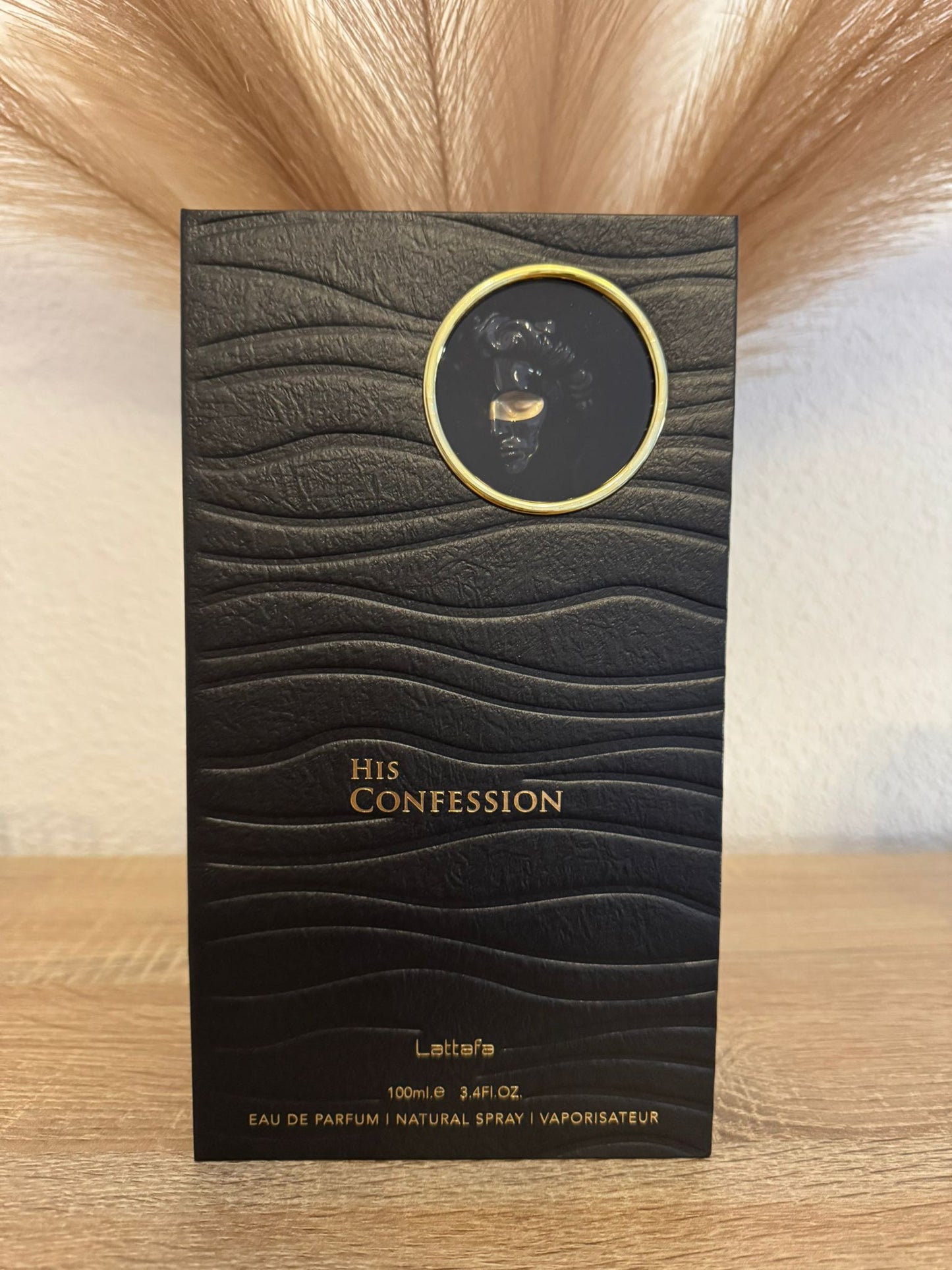 His Confession – Lattafa  Eau de Parfum Masculino (100 ml) precio por unidad