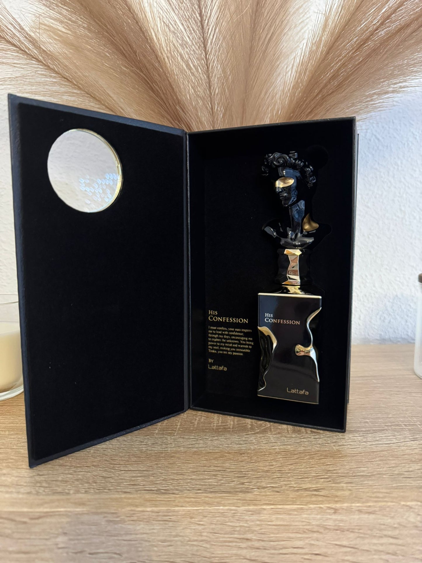 His Confession – Lattafa  Eau de Parfum Masculino (100 ml) precio por unidad
