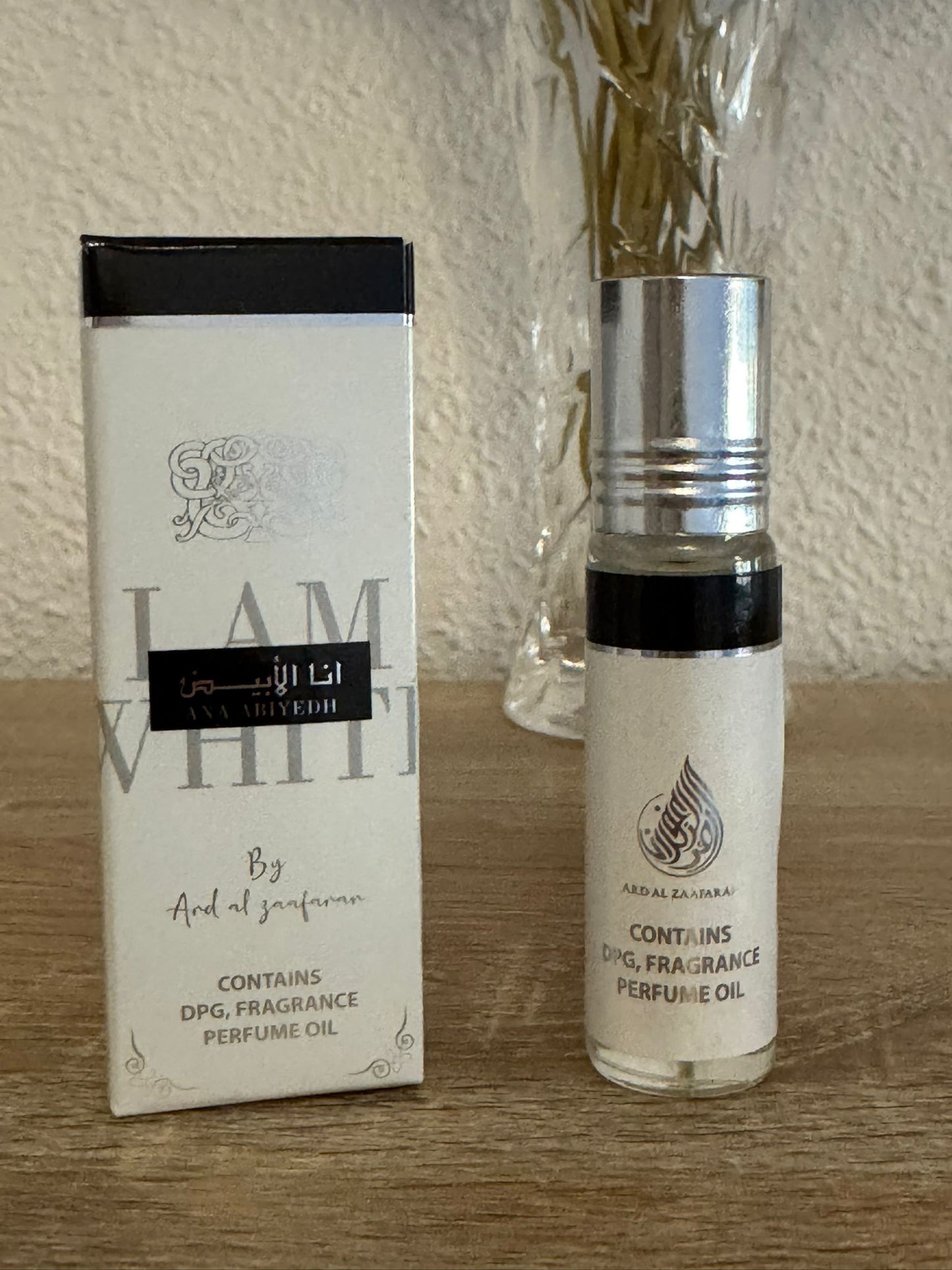 ROLL ON PARFUM I AM WHITE UNISEX 10Ml. Lattafa (LINEA Ana Abiyedh)